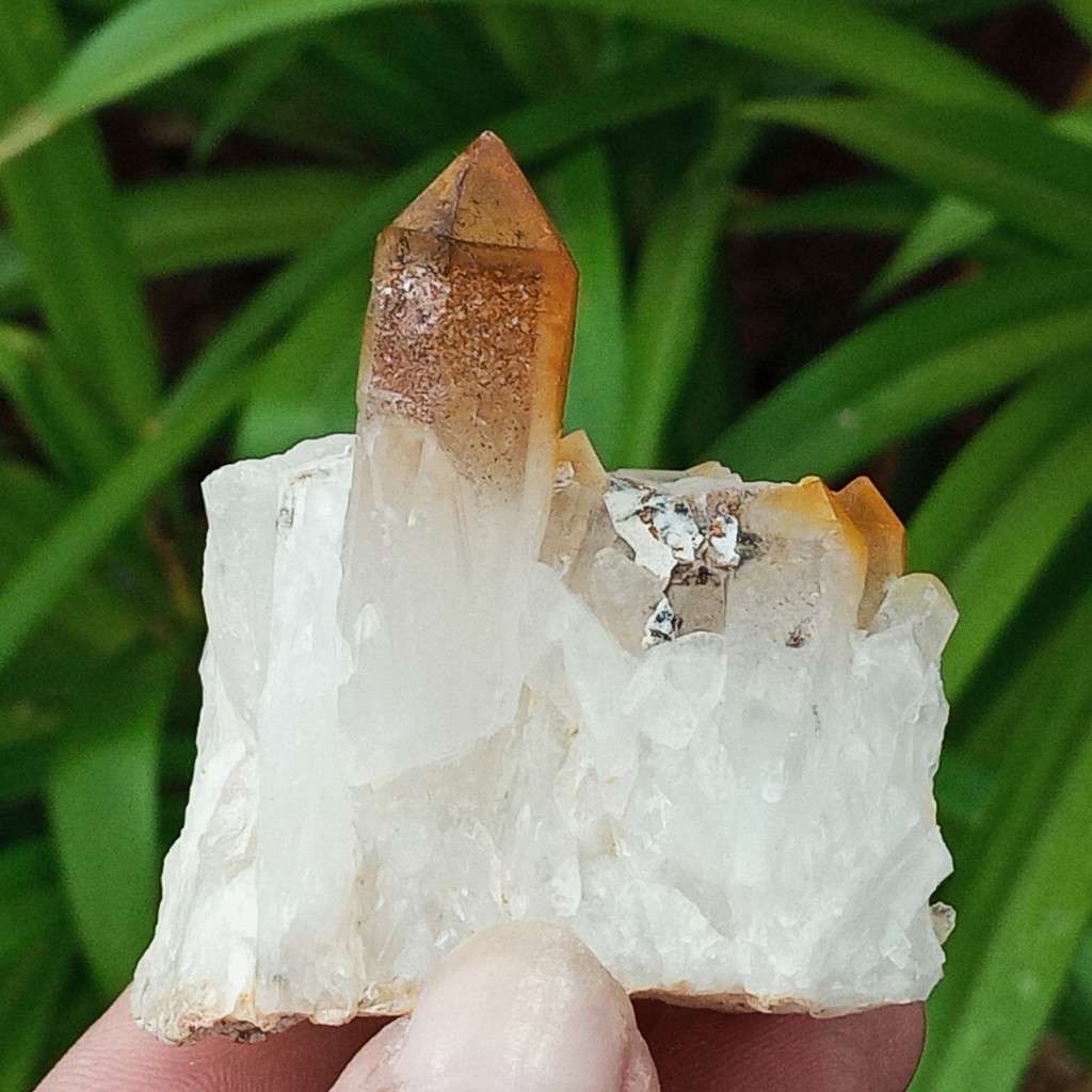 Golden Quartz, goethite smoky, Northern Cape, South Africa 79g 5 x 4.9 x 3.4cm Golden Healer crystal