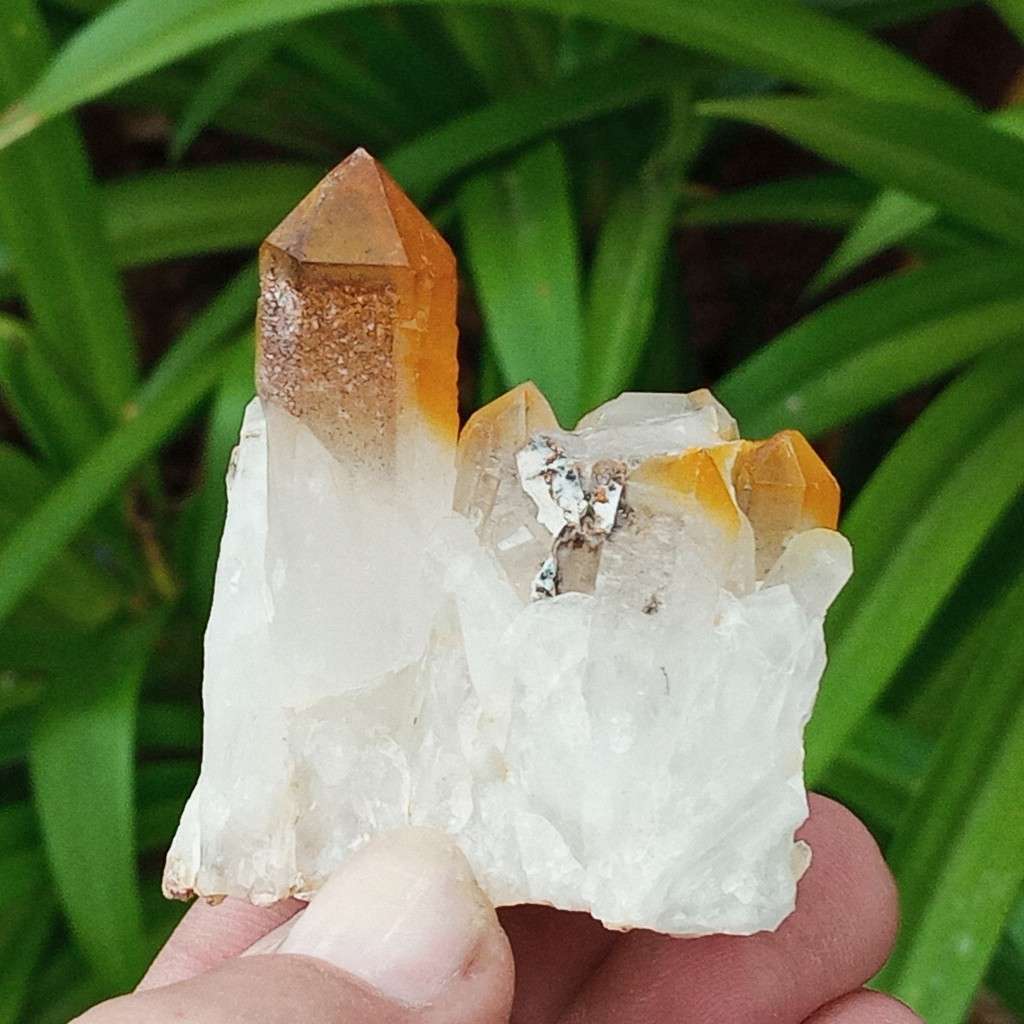 Golden Quartz, goethite smoky, Northern Cape, South Africa 79g 5 x 4.9 x 3.4cm Golden Healer crystal