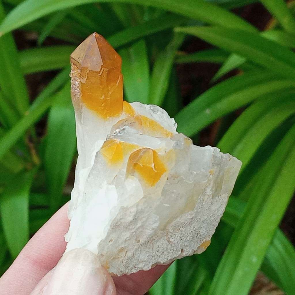 Golden Quartz, goethite smoky, Northern Cape, South Africa 79g 5 x 4.9 x 3.4cm Golden Healer crystal