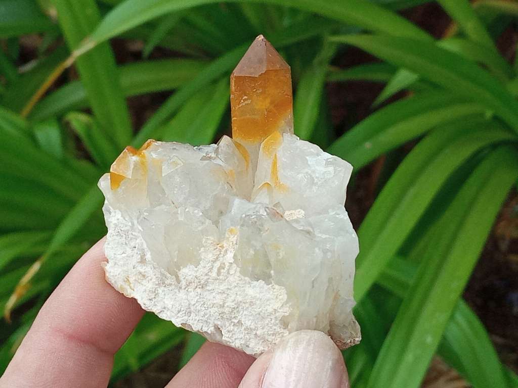 Golden Quartz, goethite smoky, Northern Cape, South Africa 79g 5 x 4.9 x 3.4cm Golden Healer crystal