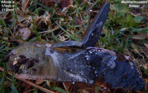 Erongo region goethite pseudo after siderite crystals on quartz crystal cluster-namibia-66g