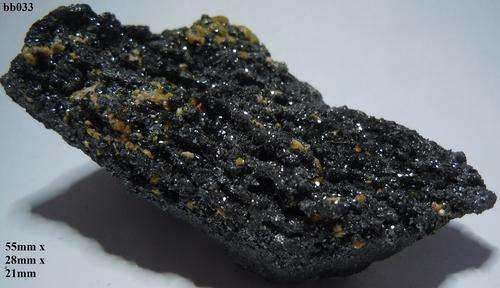 Kalahari manganese fields sturmanite and braunite crystals on matrix-South Africa-36gram