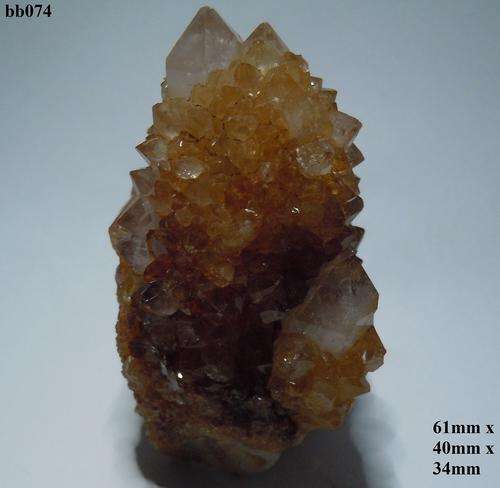 Boekenhouthoek cactus quartz crystal cluster-South Africa-58gram