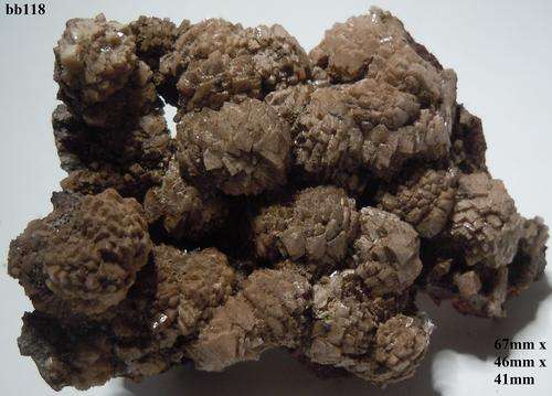 Kalahari manganese fields olmiite crystal cluster-South Africa-50gram