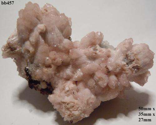 Kalahari manganese fields olmiite crystals on matrix-South Africa-35gram