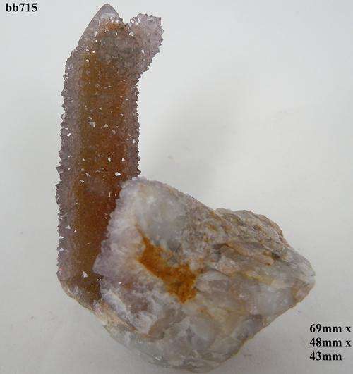 Boekenhouthoek cactus quartz crystal cluster-South Africa-66gram