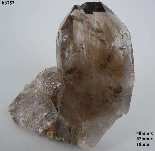 Mulanje mtn quartz crystal on matrix-Malawi-37gram