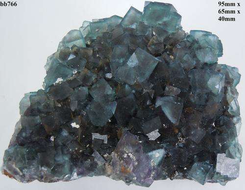 Okoruso mine fluorite crystals on matrix-Namibia-248gram