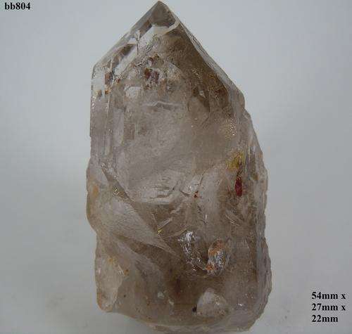 Mulanje mtn epididimite included quartz crystal-Malawi-38gram