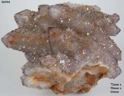 Boekenhouthoek cactus quartz crystal cluster-South Africa-197gram