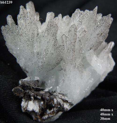 Kalahari manganese fields celestine crystals on matrix-South Africa-58gram