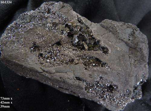 Kalahari manganese fields manganite crystals on matrix-South Africa-223gram