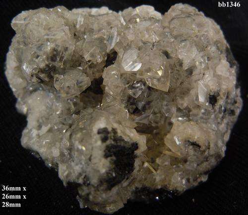 Tsumeb mine smithsonite crystals on matrix-Namibia-48gram