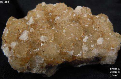 Valla Del Cauca Department calcite and smithsonite crystals on matrix-Columbia-69gram