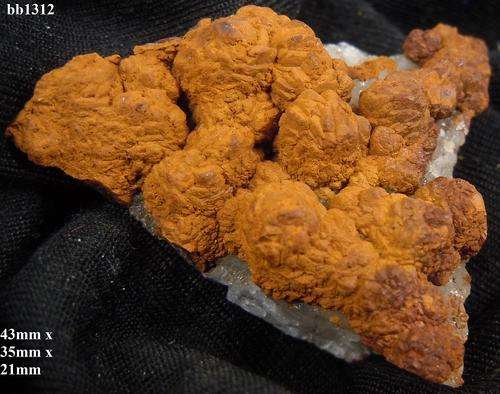 Erongo region goethite and quartz crystals on matrix-Namibia-23gram