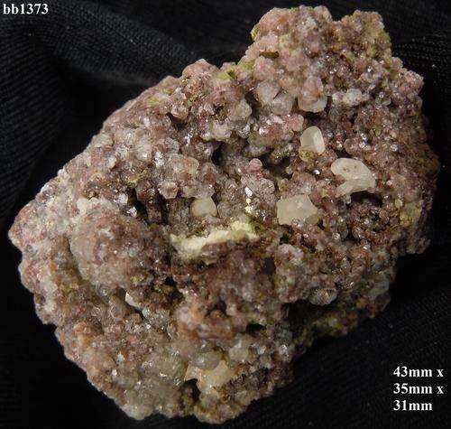 Tsumeb mine cerussite crystals on matrix-Namibia-45gram