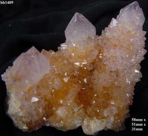 Boekenhouthoek cactus quartz crystal cluster-South Africa-77gram