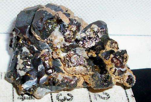 Berg aukas descloisite crystal cluster-namibia-30g