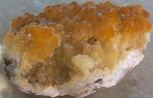 Kuruman calcite crystal cluster-rsa-82g