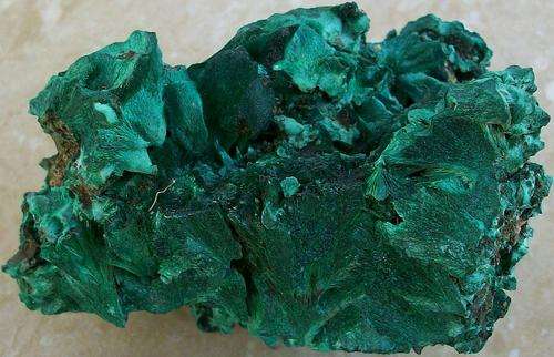 Katanga brochantite crystal cluster-drc-580g