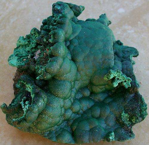 Katanga malachite crystal cluster-drc-67g