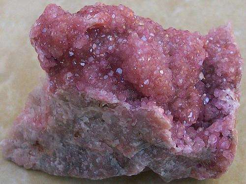 Katanga cobaltoan calcite crystals on dolomite matrix-drc-24g