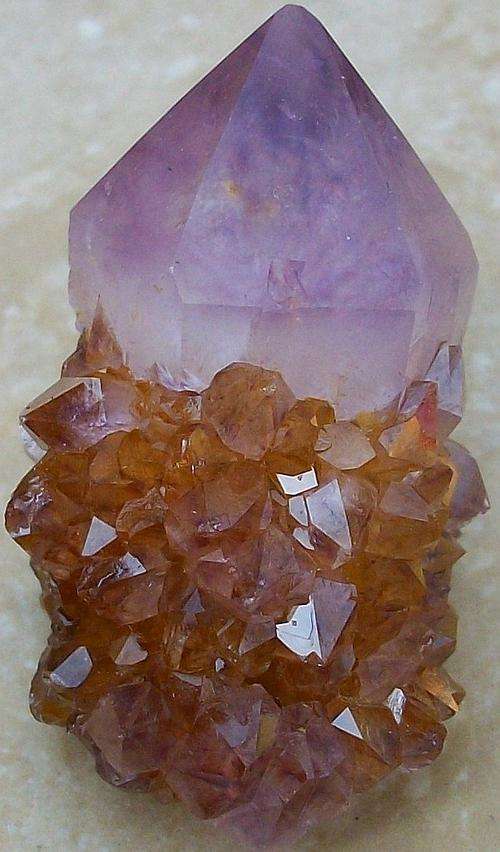 Boekenhoutshoek quartz crystal cluster-rsa-46g