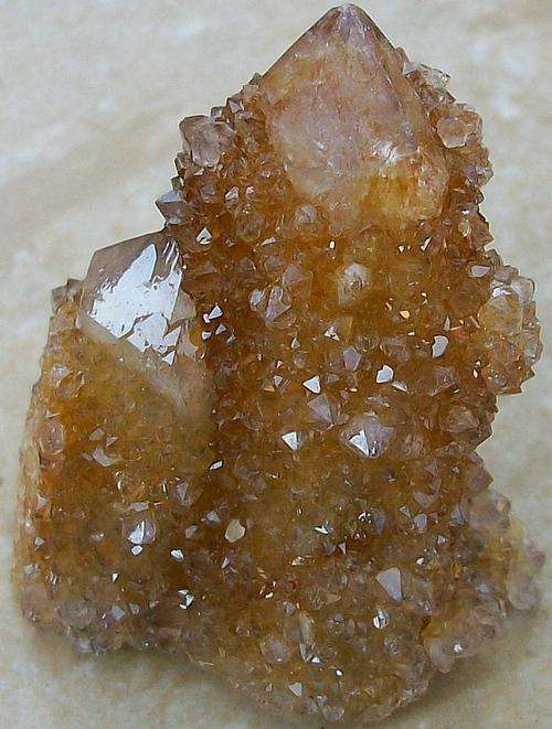 Boekenhoutshoek quartz crystal cluster-south africa-39g