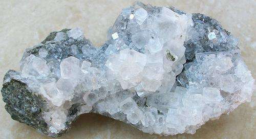 Phalaborwa mine apophylite crystals on matrix-south africa-90g
