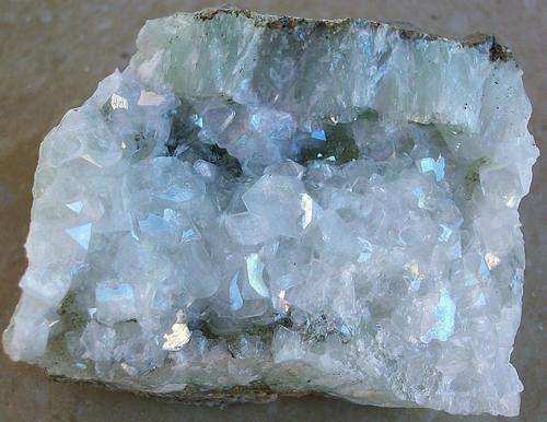 Phalaborwa mine prehnite and apophylite crystals on matrix-south africa-89g
