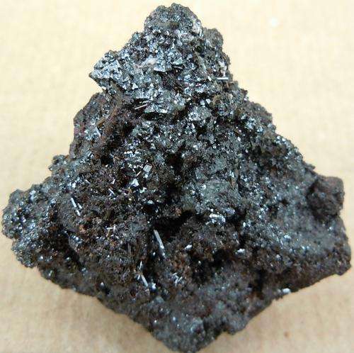 Kalahari manganese fields manganovesuvianite on hausmanite matrix-south africa-43g