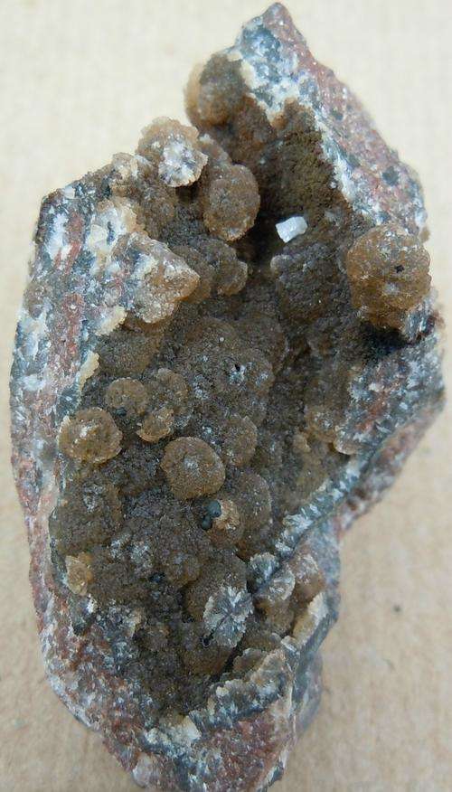 Berg aukas mine smithsonite crystals on matrix-namibia-66g