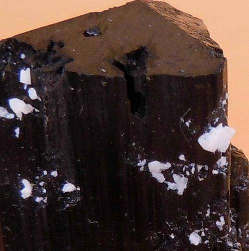 Erongo region black tourmaline crystal cluster-namibia-20g