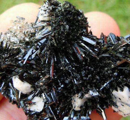 Zomba plateau aegerine and quartz crystals on orthoclase crystal matrix-malawi-26g