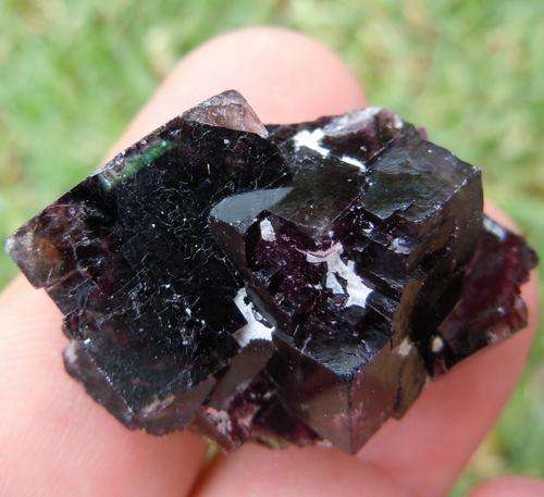 Okaruso mine flourite crystals on matrix-namibia-19g