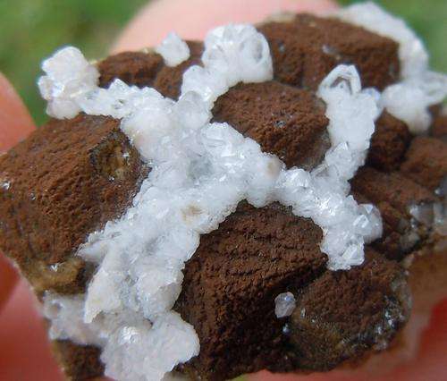 Kalahari manganese fields calcite crystals on matrix-south africa-12g