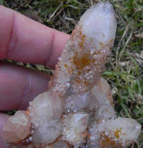 Boekenhouthoek quartz crystal cluster-south africa-109g