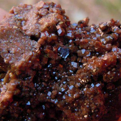 Kalahari manganese fields andradite garnet crystal cluster-south africa-17g