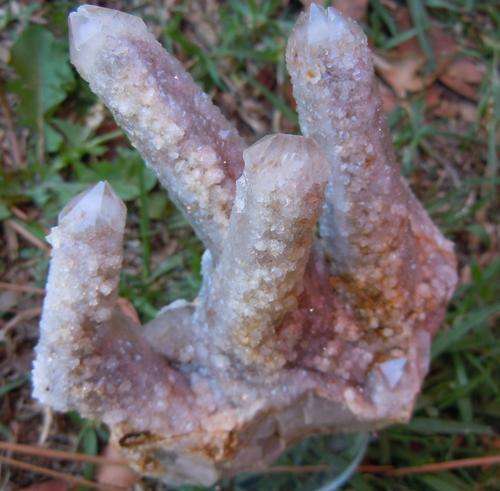 Boekenhouthoek quartz crystal cluster-south africa-229g