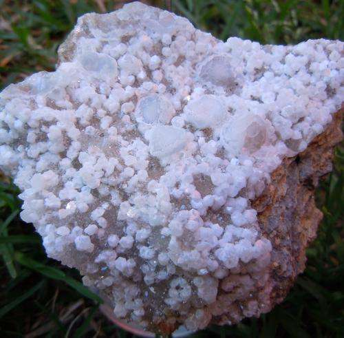 Skorpion mine smithsonite crystals on matrix-namibia-176g