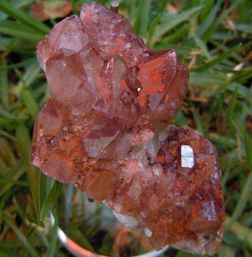 Orange river quartz crystal cluster-south africa-26g