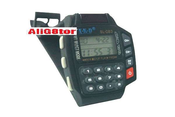 Digital SAT/DVD/VCR/TV Remote Control Watch