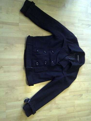 Black Short Jacket - Size Large