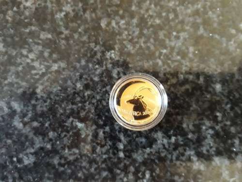 2000 SABLE NATURA 1 10/0TH OZ 24 CARAT GOLD SAM CASE NO COA