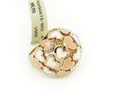 # SHIPPED FROM THAILAND TO YOU, FOR HER # BEAUTIFUL 18K GP RING WITH CZ DIAMOND!!!!!