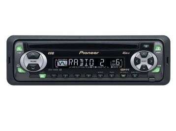PIONEER DEH-1400 AM/FM/CD CAR STEREO PLAYER WITH DETACHABLE FACE PLATE