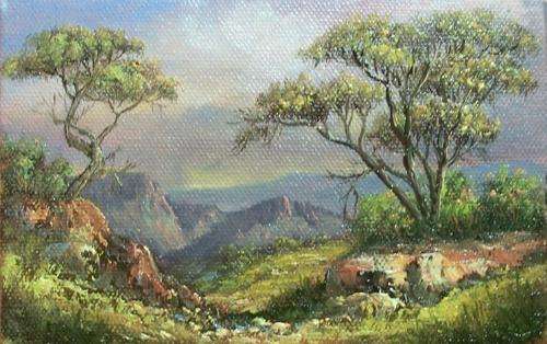 Miniatures/S.A.Scenes- Artist -Louise Repsold-6/4"
