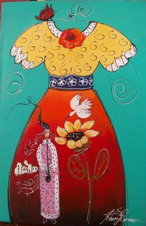 Dress 2- (505x765mm) by Harry Erasmus