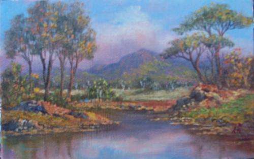 Miniatures/S.A.Scenes- Artist -Louise Repsold-6/4"