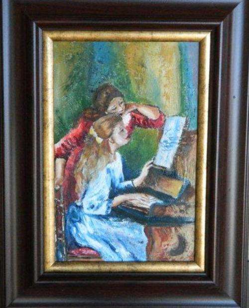 Piano Players- by Thea -500x380mm